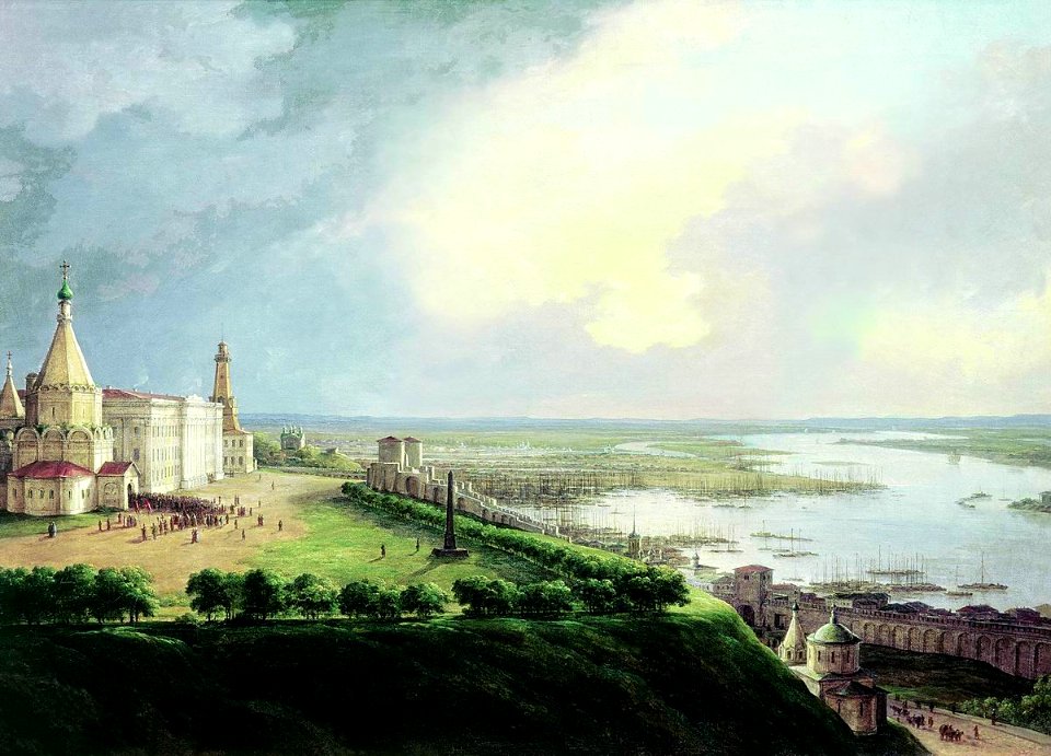 A View of Nizhny Novgorod Nikanor Chernetsov (1837)