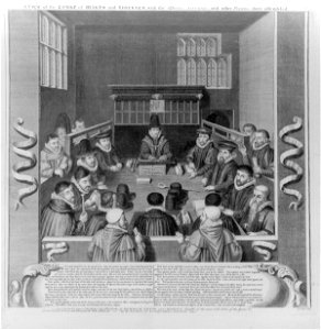 A View of the Court of Wards and Liveries from NPG