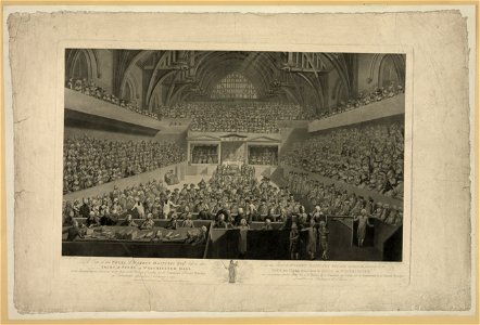 A view of the tryal of Warren Hastings Esqr. before the Court of Peers in Westminster Hall on an impeachment delivered at the Bar of the House of Lords by the Commons of Great Britain in LCCN2006676687