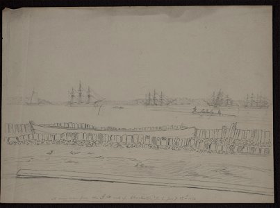A view taken from the S.W. end of Charleston, S.C. Jany 17th 1812 LCCN2009631965