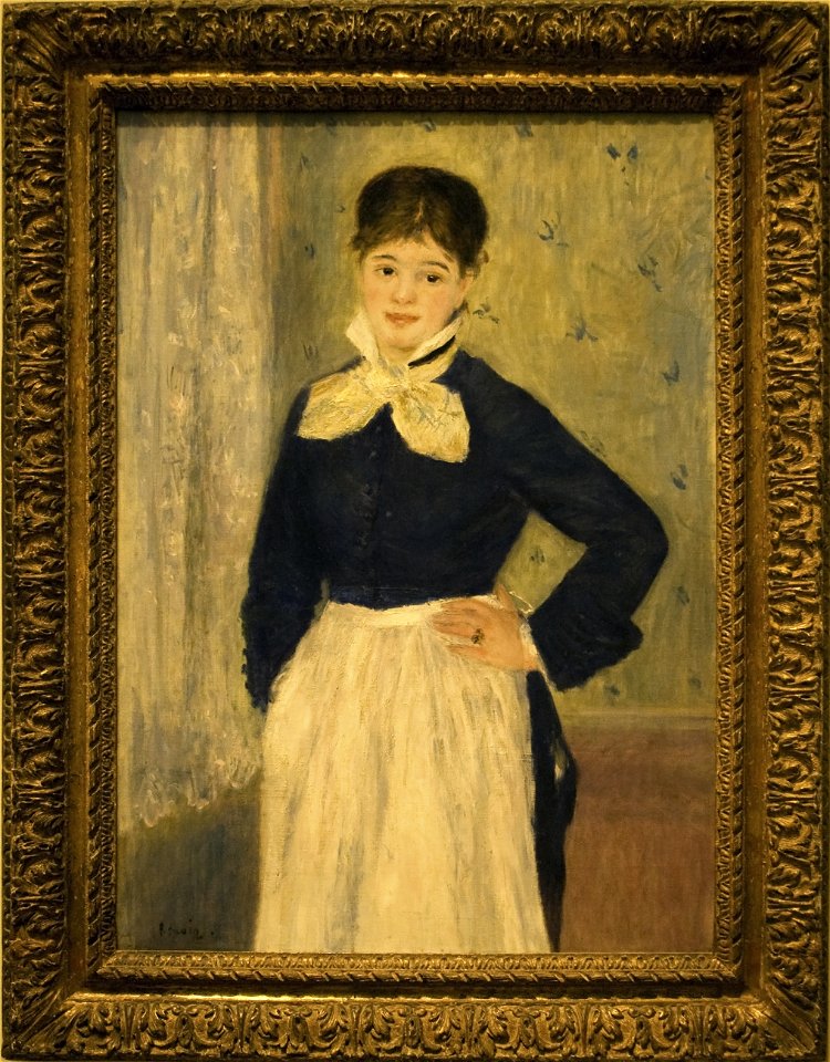 A Waitress at Duval's Restaurant