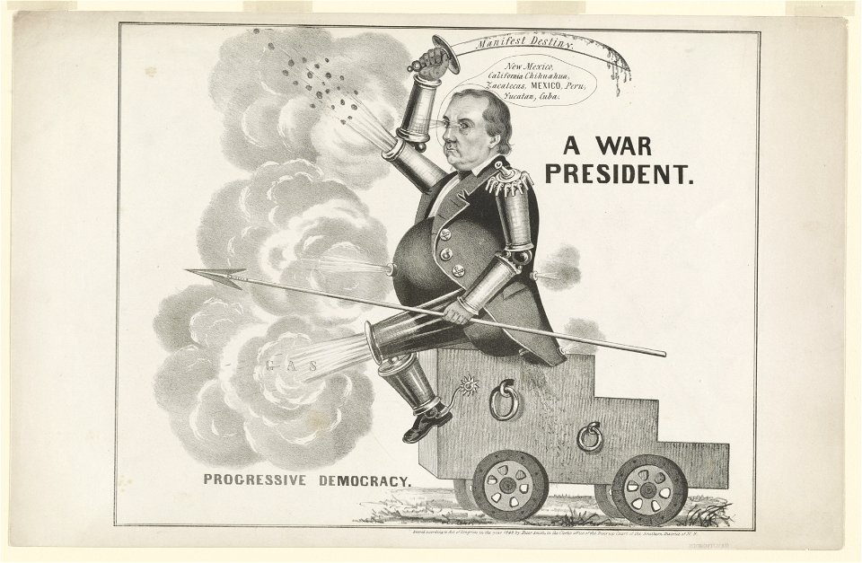 A war president. Progressive democracy LCCN2003674553