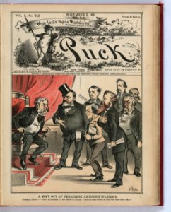 A way out of President Arthur's dilemma - Gillam. LCCN2012647298