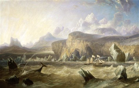 A Whaler off a Mountainous Coast RMG BHC1213