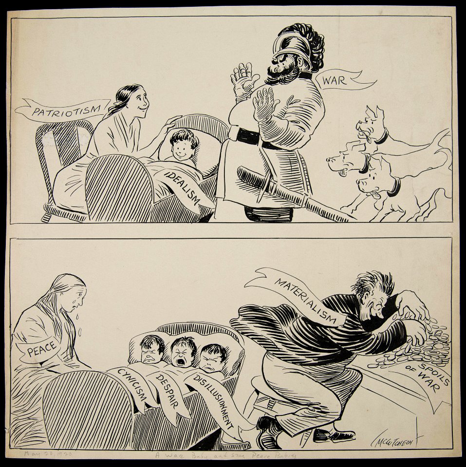 A war baby and some peace babies, May 20, 1920 (NBY 5574)
