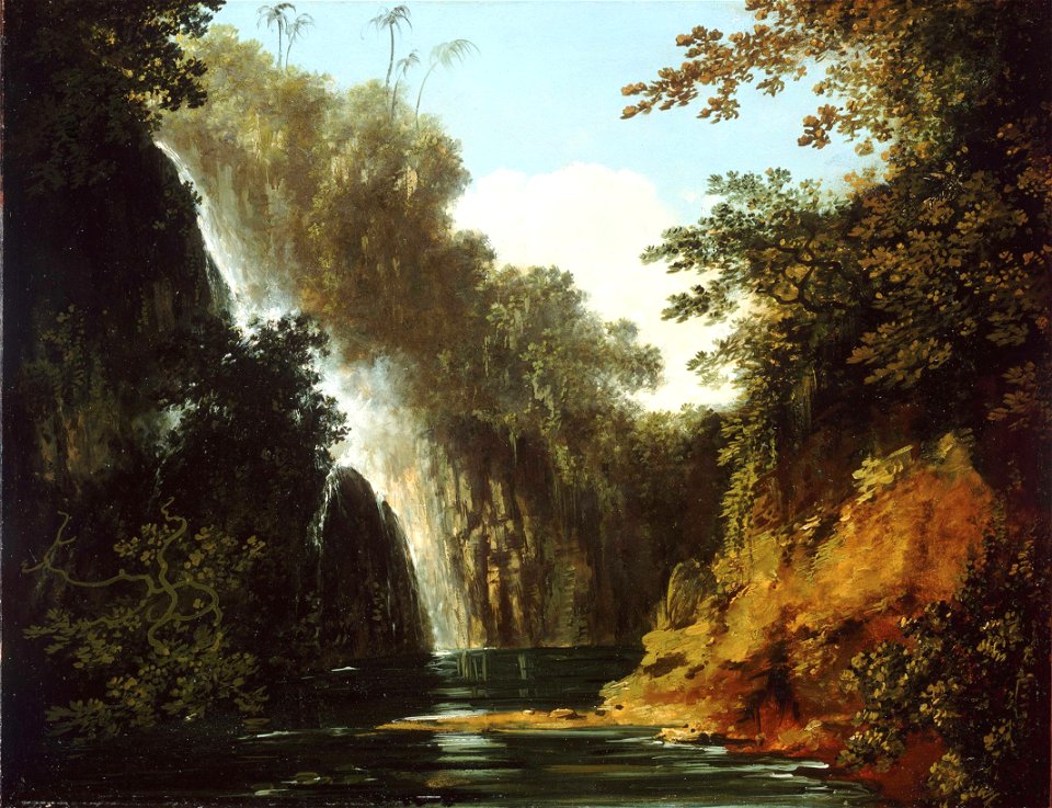 A Waterfall in Tahiti RMG BHC2372