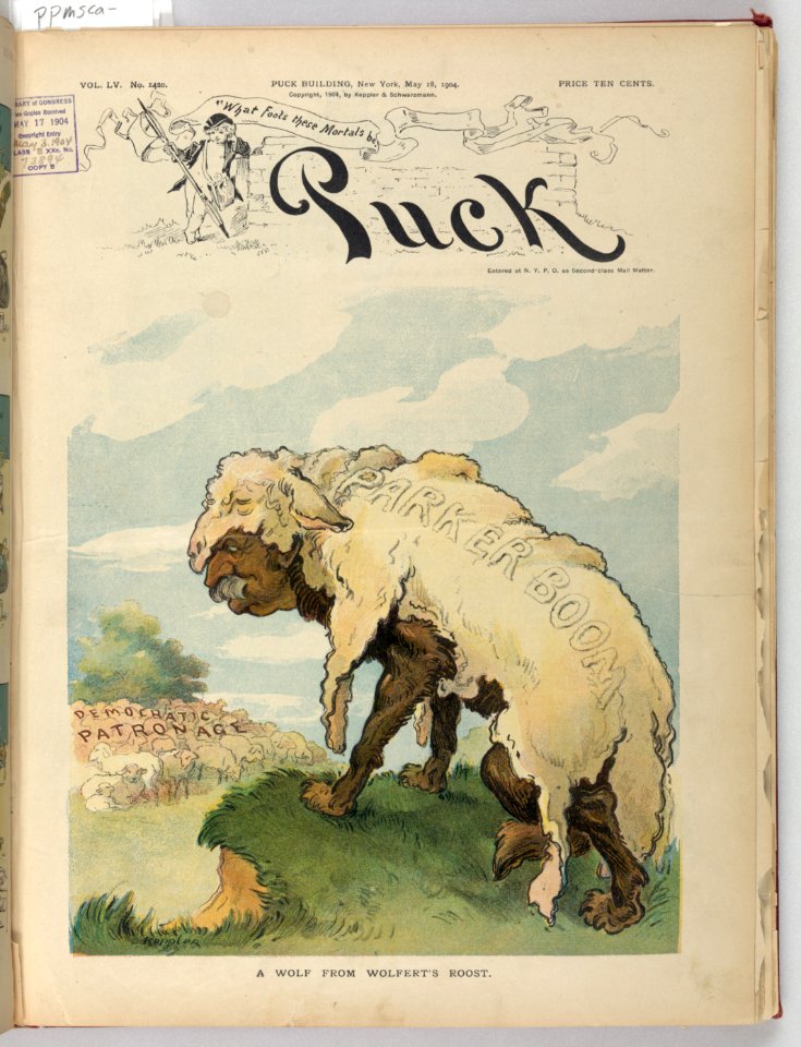 A wolf from Wolfert's Roost - Keppler. LCCN2011645533