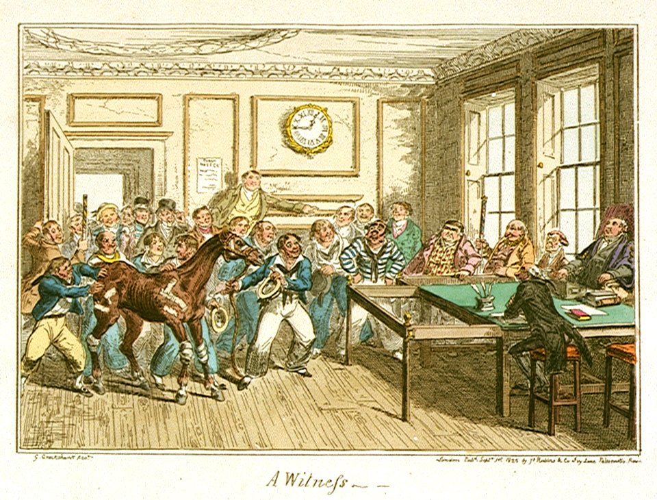 A Witness. (caricature) RMG PU4739