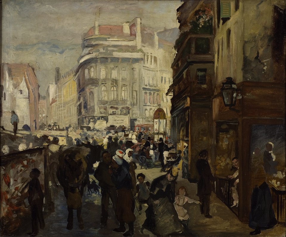 A Working Day in Paris - Nationalmuseum - 18851