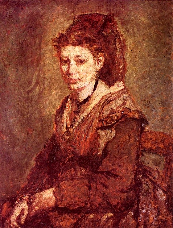 A-Woman-of-Arles-Adolphe-Joseph-Thomas-Monticelli-Oil-Painting
