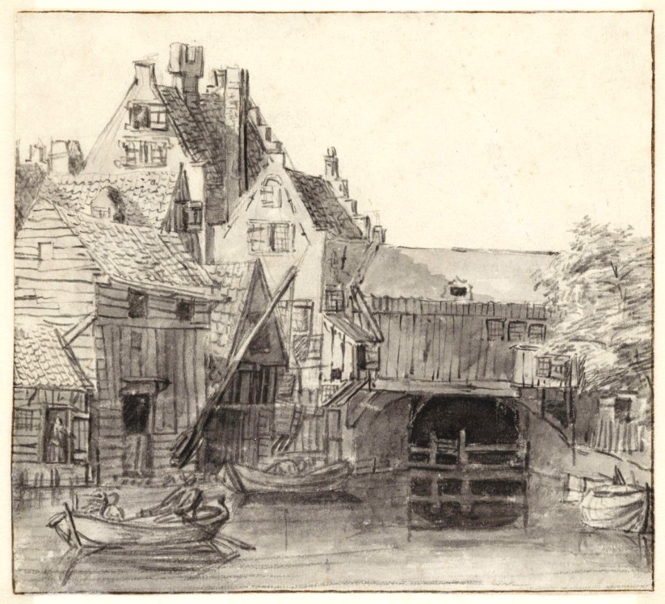 A. Beerstraaten Osjessluis Amsterdam