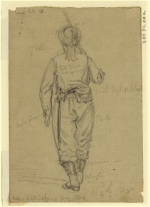 A Zouave sentry LCCN2004660895