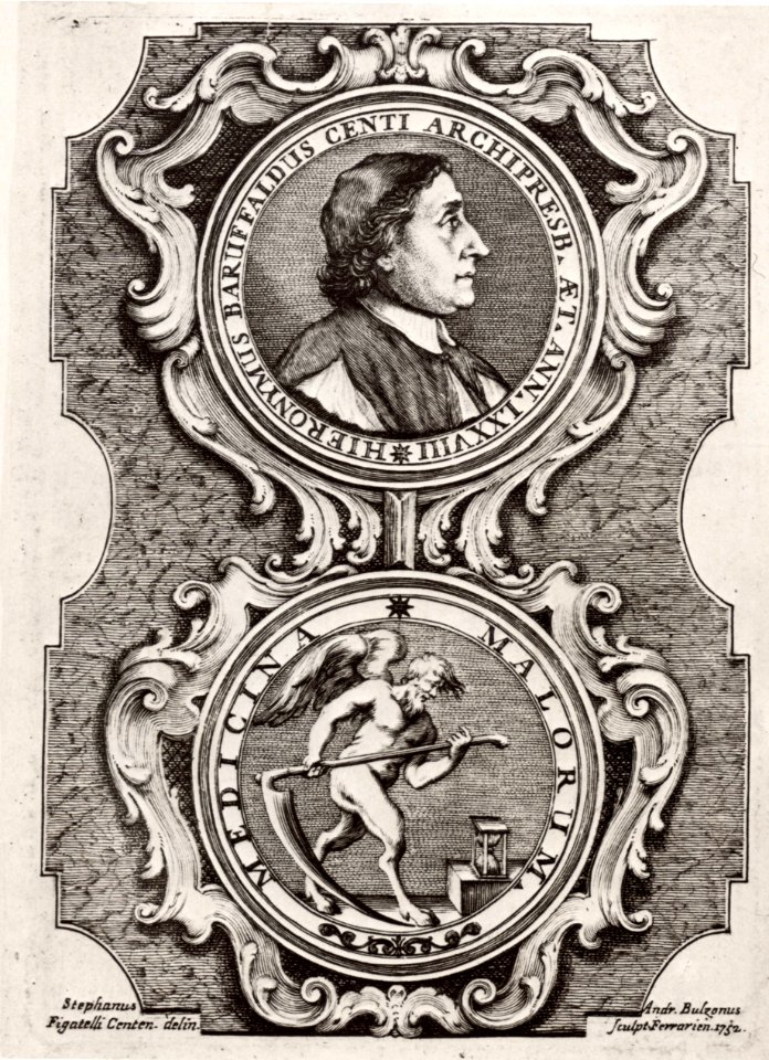 A. Bolzoni - Ritratto di Girolamo Baruffaldi