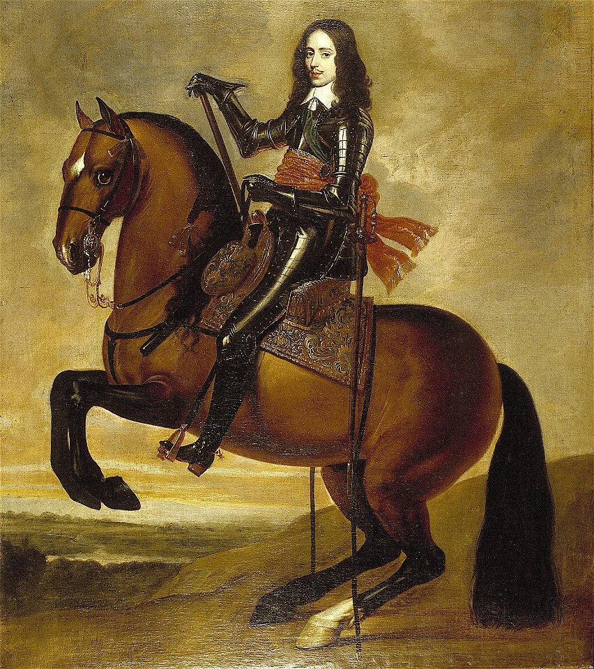 A. Hebbelynck - Ruiterportret van Willem II (1626-1650), prins van Oranje - C1015 - Cultural Heritage Agency of the Netherlands Art Collection