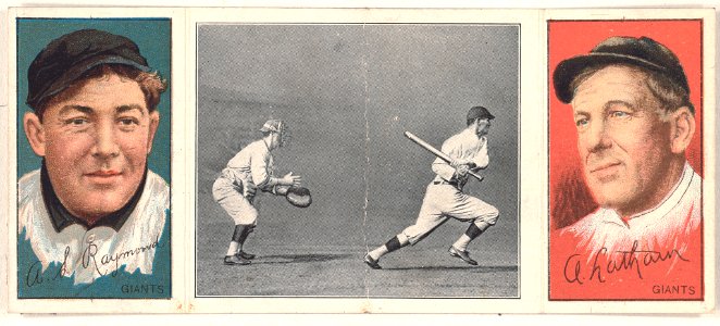 A. L. Raymond-W. A. Latham, New York Giants, baseball card portrait LCCN2008678463