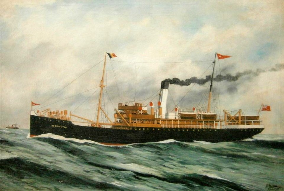A. J. Jansen - Steam Ship 'Accrington' 206985