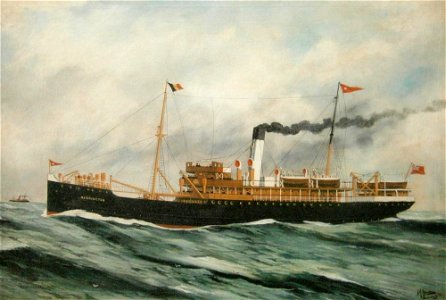A. J. Jansen - Steam Ship 'Accrington' 206985