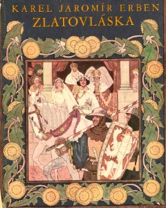 A. Scheiner - Zlatovláska, ilustrace - obálka