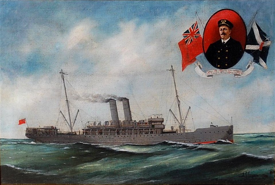 A. J. Jansen - S.S. 'Brussels' at full steam 358463-0