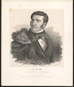 A. Mouton, senator from Louisiana - from life on stone by Chas. Fenderich ; printed by P.S. Duval, Lith., Philada. LCCN2012648804