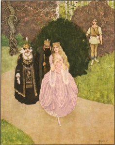 A. Scheiner - Zlatovláska, ilustrace - str. 123