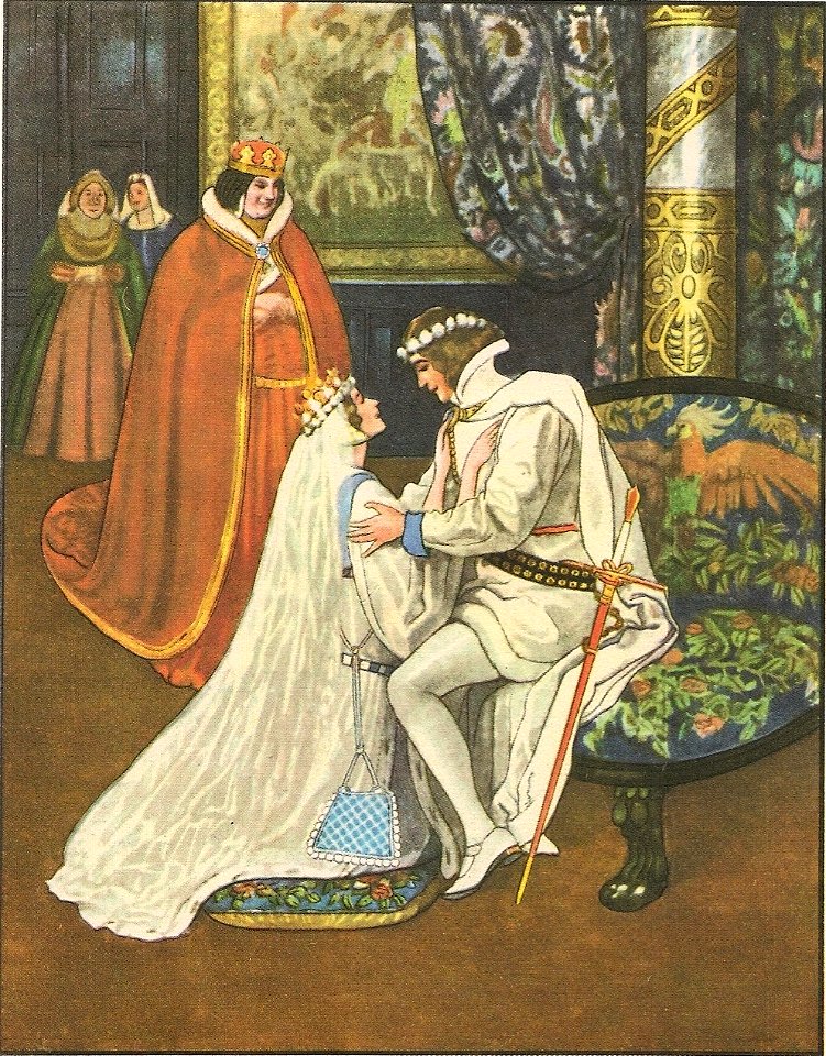 A. Scheiner - Zlatovláska, ilustrace - str. 049