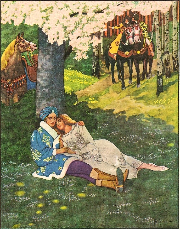 A. Scheiner - Zlatovláska, ilustrace - str. 025