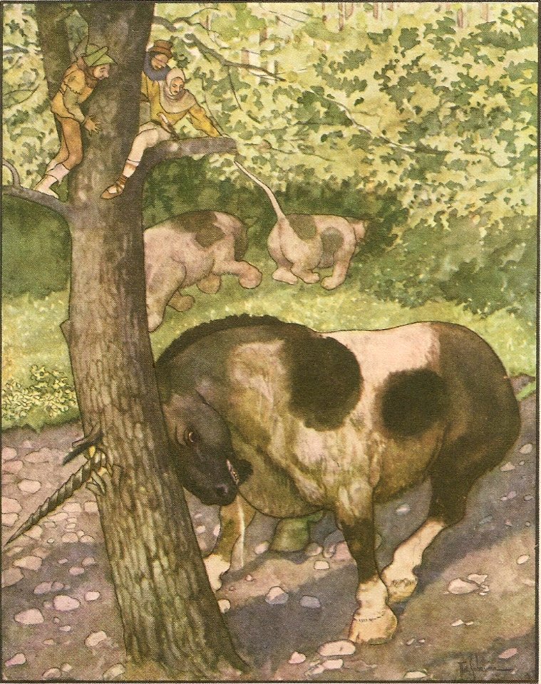 A. Scheiner - Zlatovláska, ilustrace - str. 143