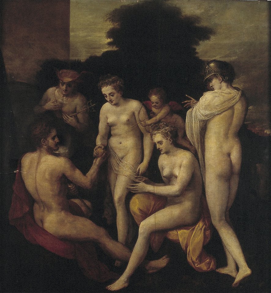 A. van Blocklandt - Het oordeel van Paris - NK1783 - Cultural Heritage Agency of the Netherlands Art Collection