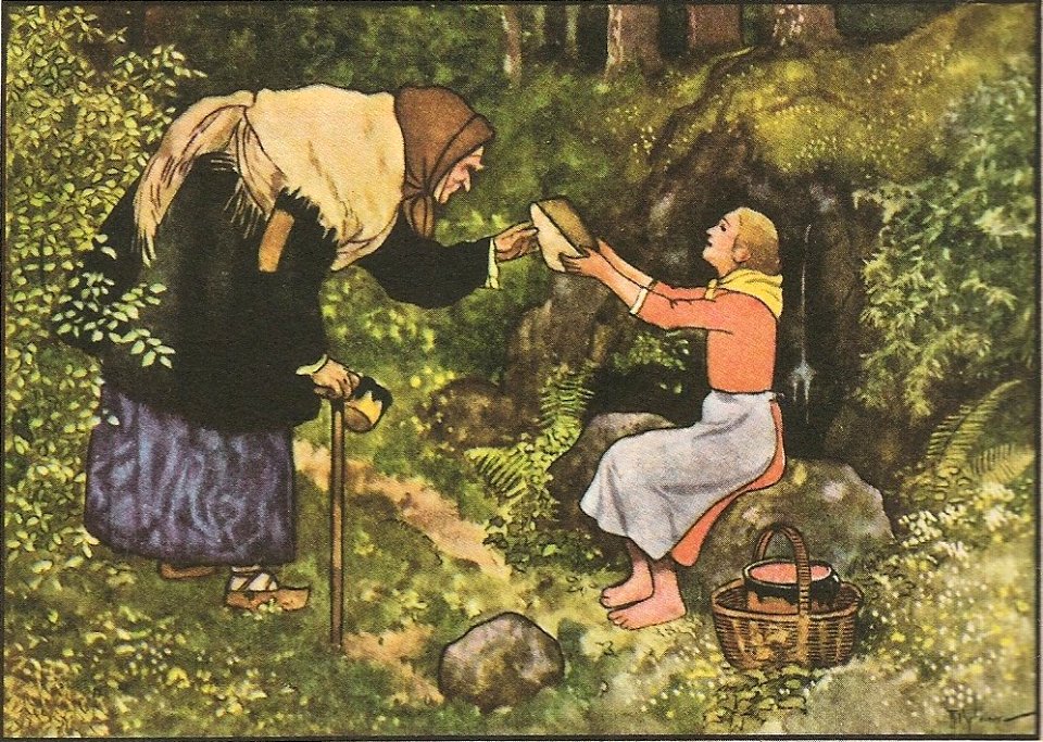 A. Scheiner - Zlatovláska, ilustrace - str. 040