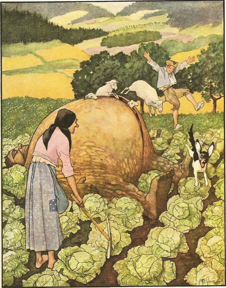 A. Scheiner - Zlatovláska, ilustrace - str. 037