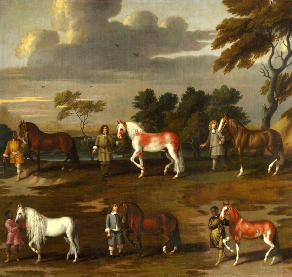 A. Sijmons (active c.1665-1675) - Six of the Duke of Newcastle’s Manège Horses - 207781 - National Trust
