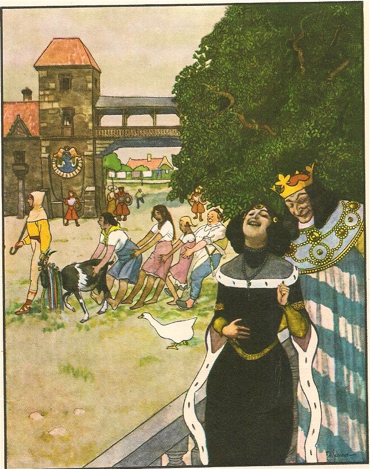 A. Scheiner - Zlatovláska, ilustrace - str. 139