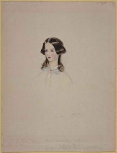 A.C. aged 15. Sarah (Abbie) Cooper, aged 15, of Wellington. 1849 A-144-002