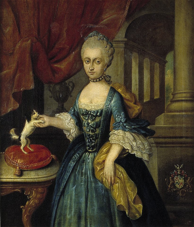A.C. Hauck - Portret van Anna Elisabeth Chastelein (1741-1773) - C1909 - Cultural Heritage Agency of the Netherlands Art Collection