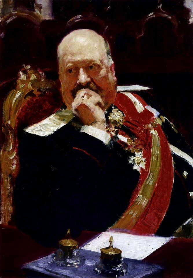 A.P.Ignatiev by Repin