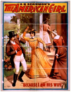 A.Q. Scammon's The American girl by H. Grattan Donnelly. LCCN2014637211