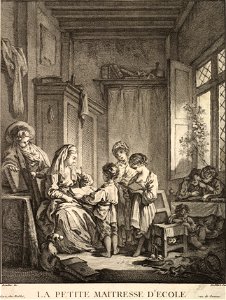 A.J. de Fehrt - La petite maiîresse d'école