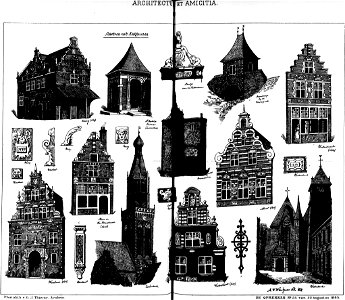 A.W. Weissman Enkhuizen sketches