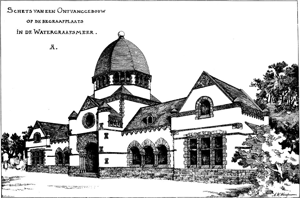 A.W. Weissman cemetery hall 1