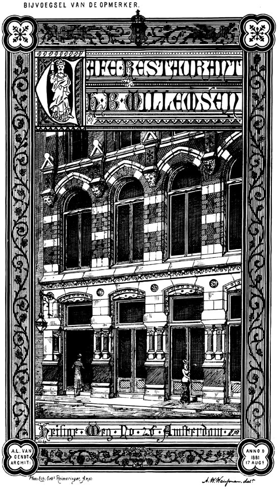 A.W. Weissman Café Willemsen Amsterdam