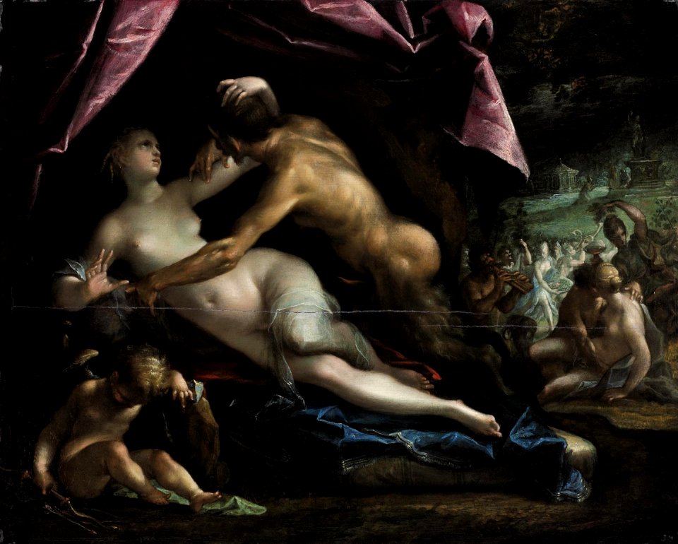 Hans von Aachen - Pan and Selene