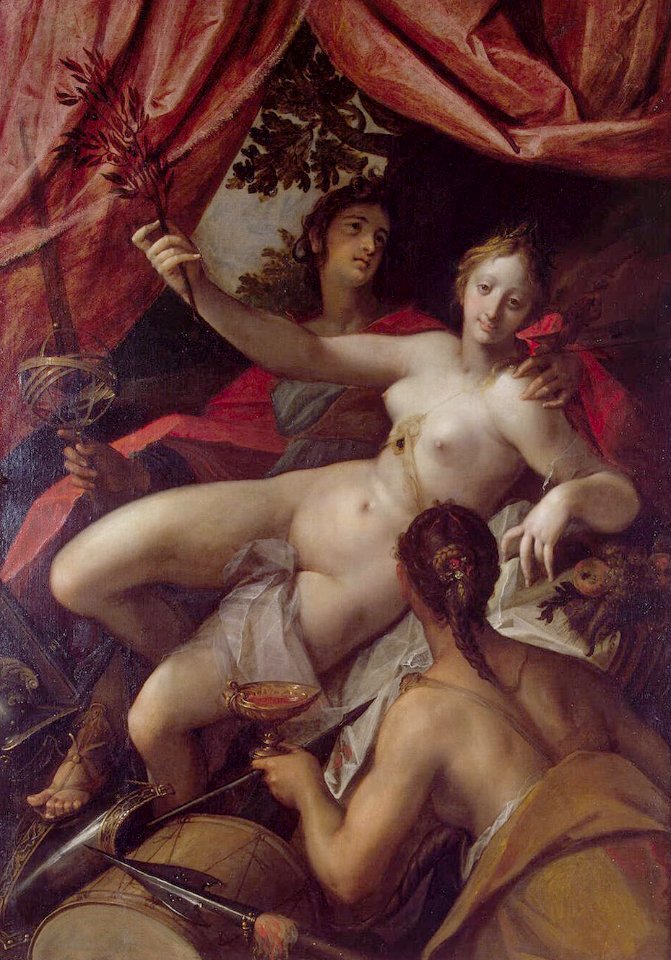 Aachen, Hans von - Alegoria de la Paz (1602)