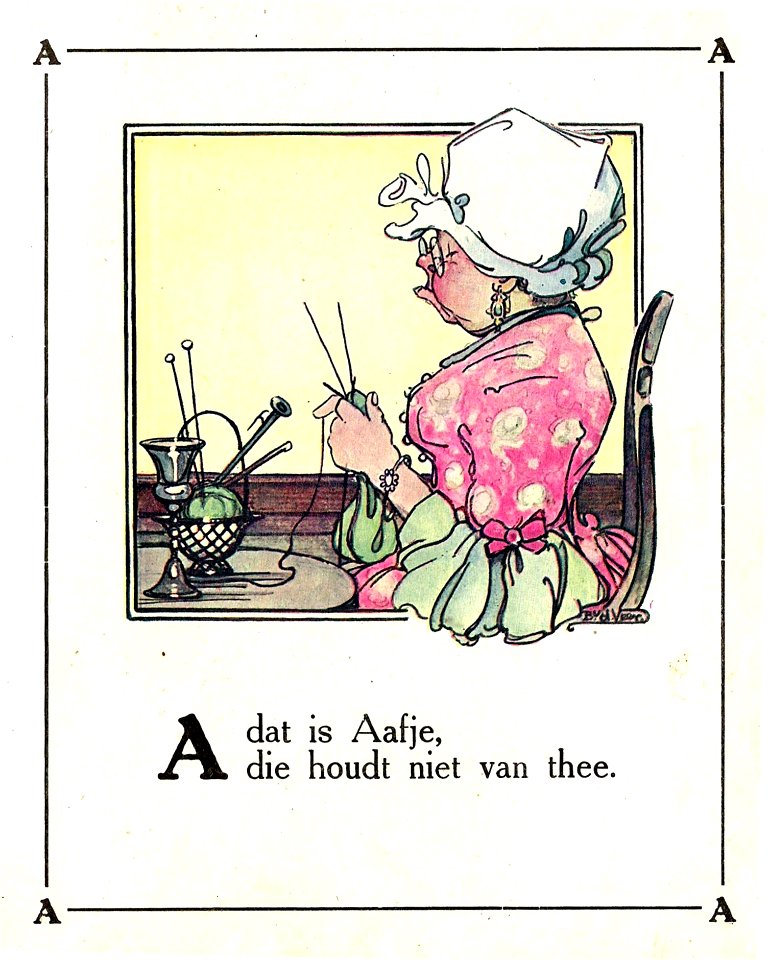 Aafje uit A dat is Aafje (1918) van Bas van der Veer