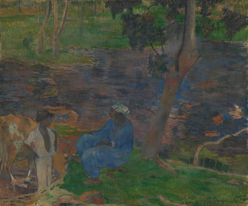 Aan de oever van de rivier, Martinique - s0220V1962 - Van Gogh Museum