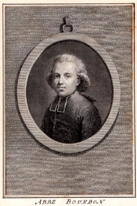 ABBE BOURBON, Louis Aimé de Bourbon (1762-1787). Free illustration for personal and commercial use.