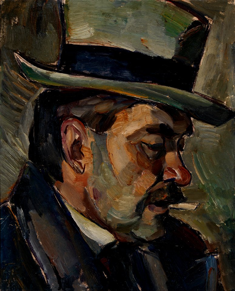 Aalto, Ilmari - Portrait of artist Karnakoski - Google Art Project