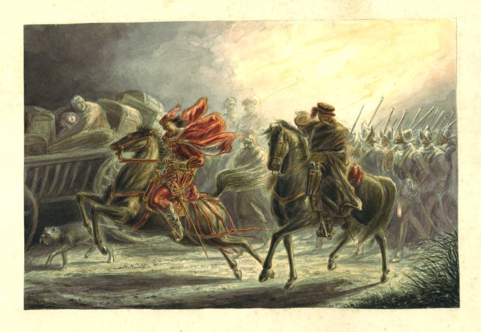 Aankomst van Alva’s leger bij de Koedijker sluis, 21 augustus (29772659766)
