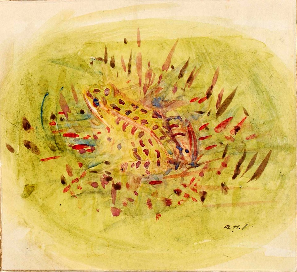 Abbott Handerson Thayer - Frog - 1980.13 - Smithsonian American Art Museum