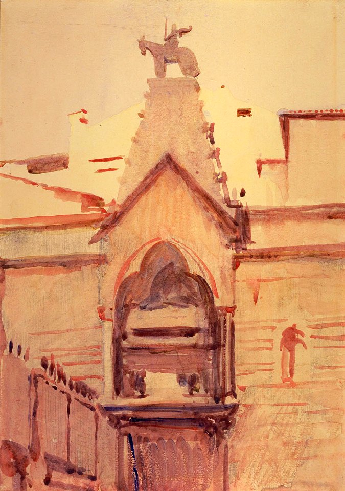 Abbott Handerson Thayer - Tomb of Verona - 1929.6.129 - Smithsonian American Art Museum